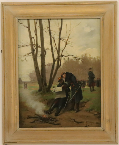 Paul L N Grolleron, 1848-1901, Soldiers