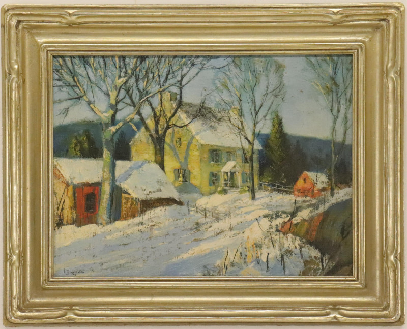 Leon Soderston, Winter in New England, O/C/B
