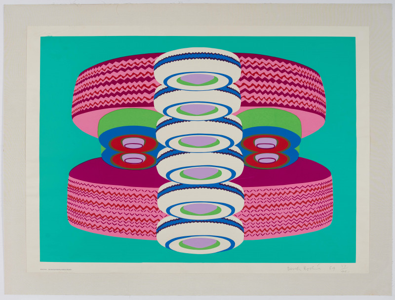 Derek Boshier - Untitled (Tires)