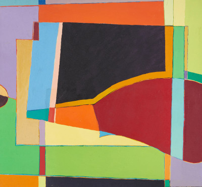 Ed Glynn - Untitled (Multicolor abstract)