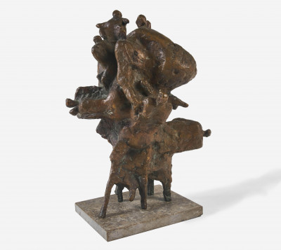 Hans Klakow - Untitled (Tower of figures)