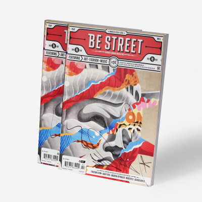 Image for Lot Tristan Eaton - 2 Copies of Be Street Magazine, No. 24, 2014