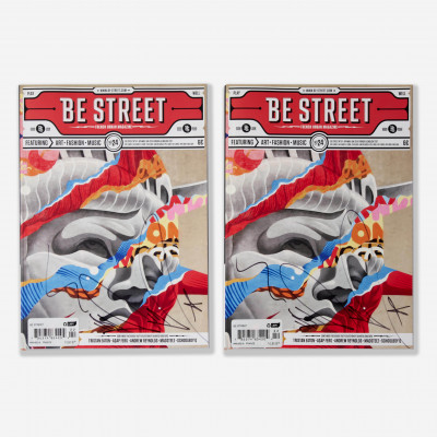 Tristan Eaton - 2 Copies of Be Street Magazine, No. 24, 2014