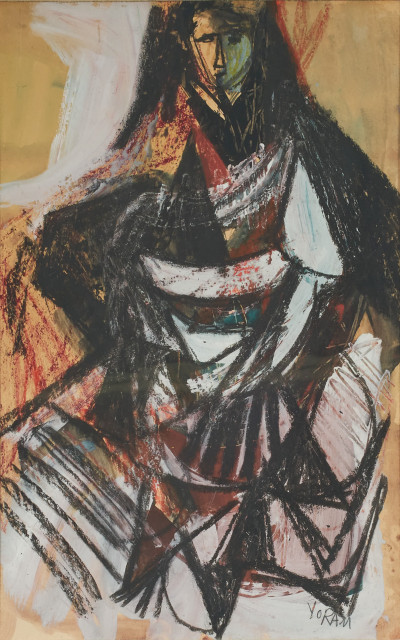 Image for Lot Yoram Kaniuk - Untitled (Female figure)