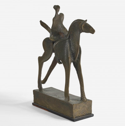 Image for Lot Carole Harrison - Untitled: Figure on a Horse