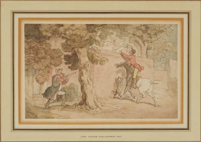 Image for Lot Thomas Rowlandson - The Elopement Interrupted