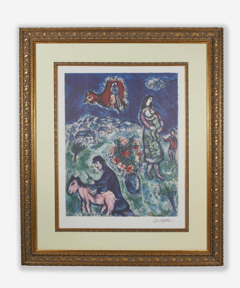 Marc Chagall - Sur La Route Du Village