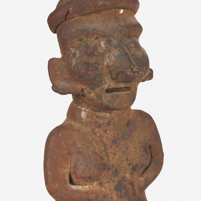 Pre-Columbian - Pre - Columbian pottery figure