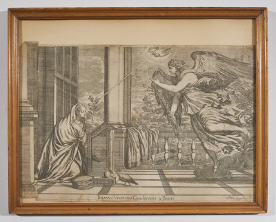 after Tiziano Vecelli (Titian) - The Annunciation