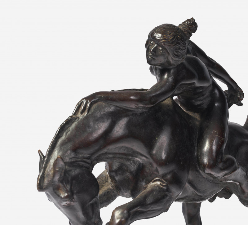 Unknown Artist - Maiden on Horse