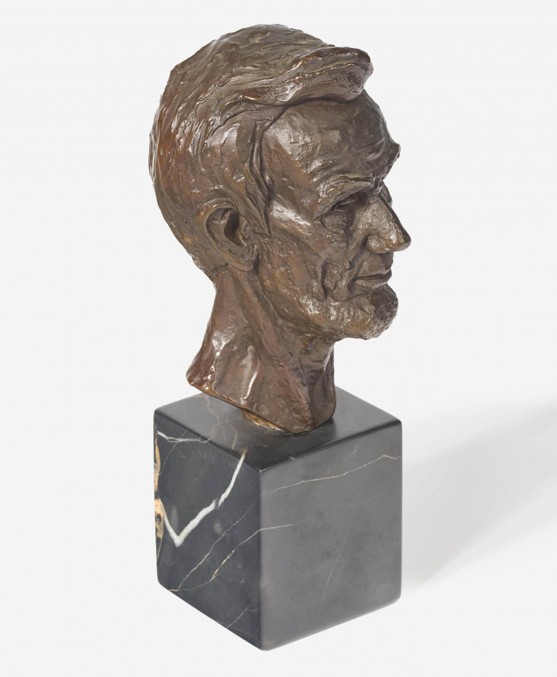 Leo Cherne - Bronze of Lincoln