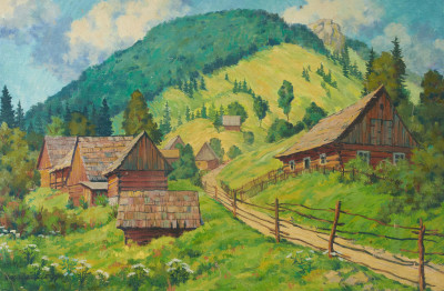 Image for Lot Unknown Artist - Green Mountains