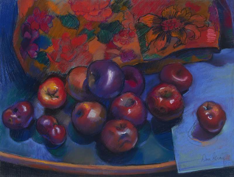 Don Gray - Untitled (Still life with apples)