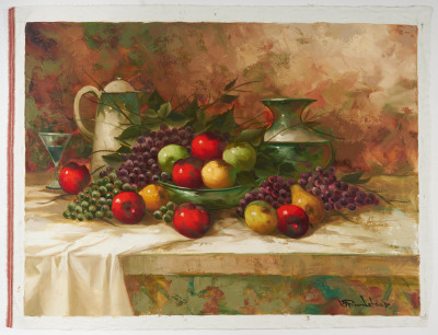 Pierre Latour - Still life with Grapes