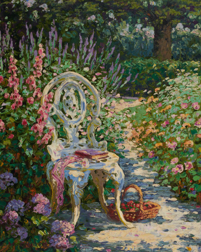 Image for Lot H. Gordon Wang - Chair in the Shade