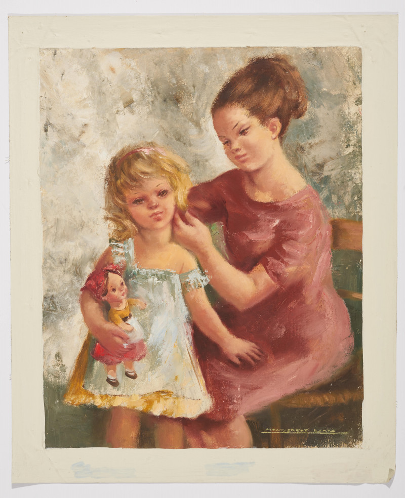 Montserrat Barta - Mother and Child with Doll