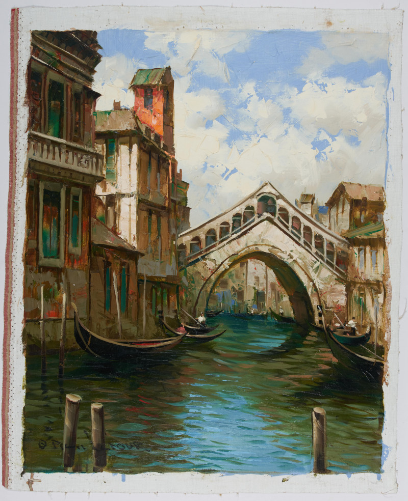 Pierre Latour - Bridge over Venice Canal