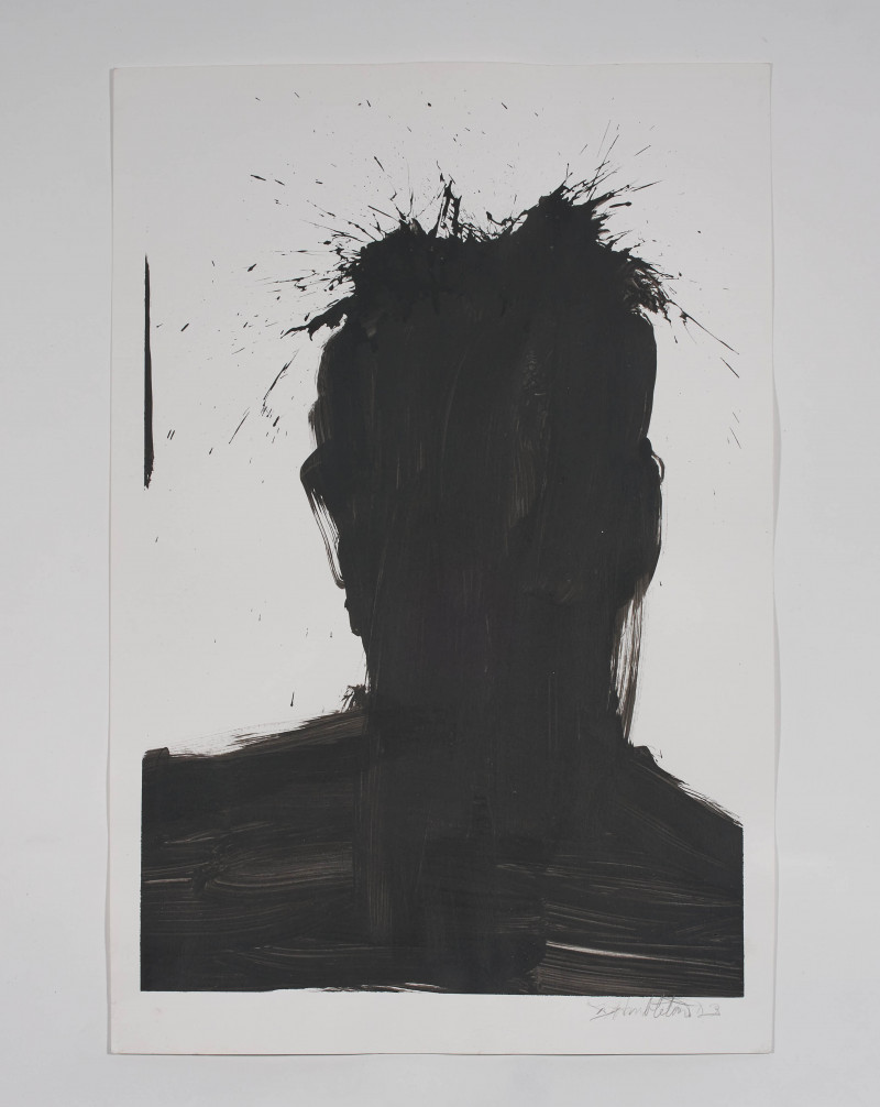 Richard Hambleton - Shadow Head Portrait