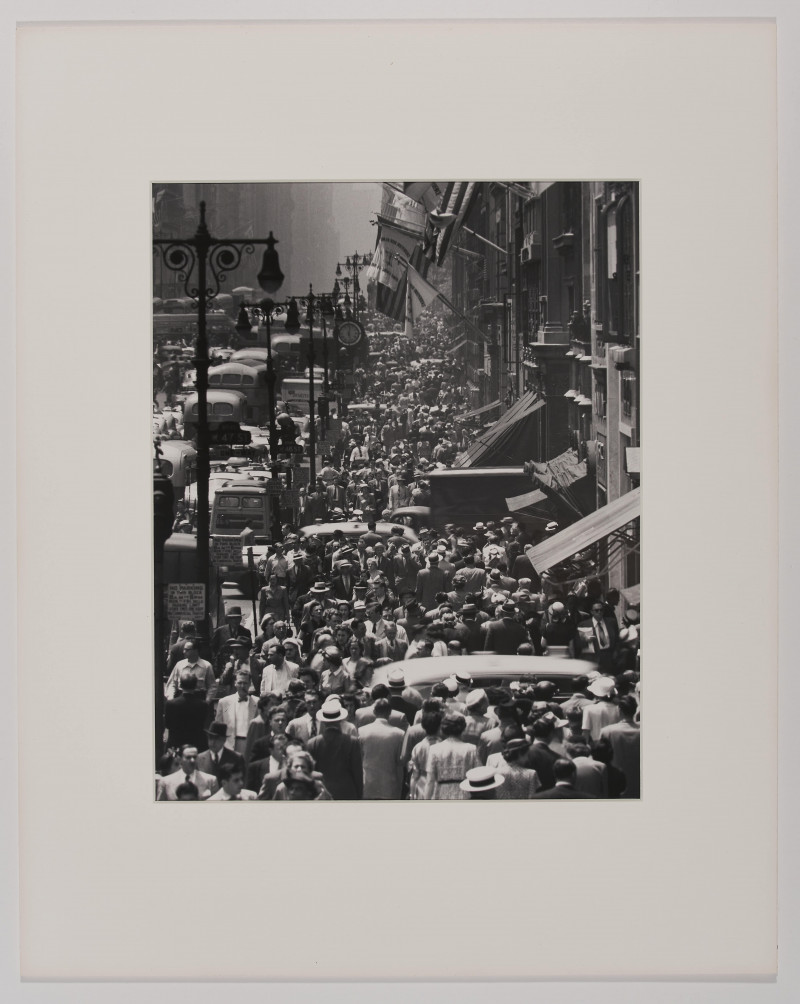 Andreas Feininger - Rush Hour, Fifth Avenue, New York