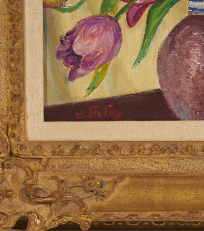 Leon Detroy - Bouquet of Tulips