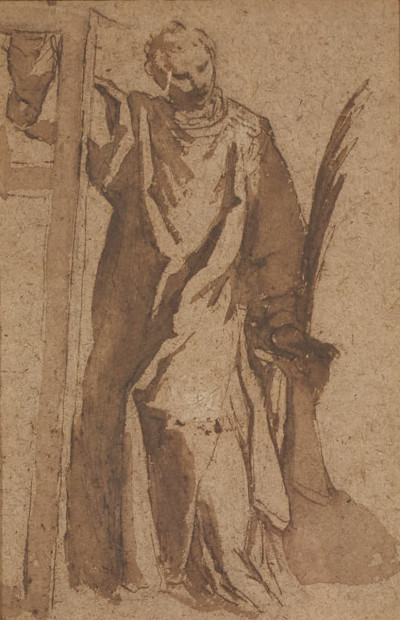 Image for Lot Anonymous - Portrait of Standing Man