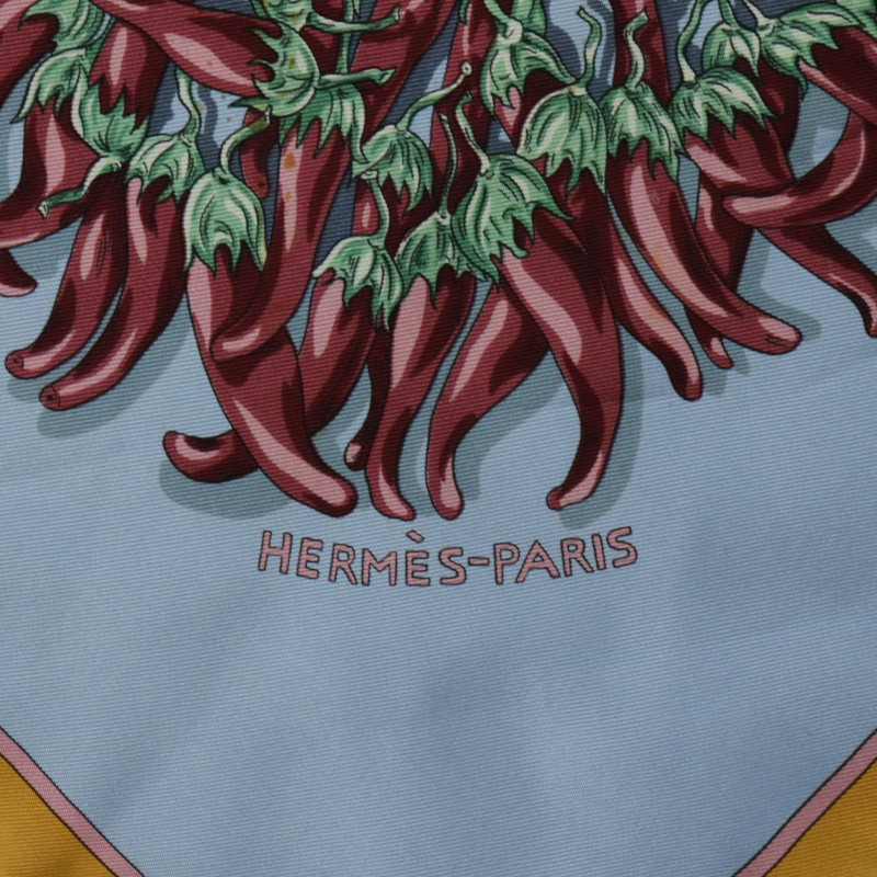 Hermes Silk Scarf Auxpays Des Epices