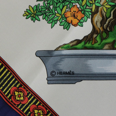 Hermes Silk Scarf Bonsai