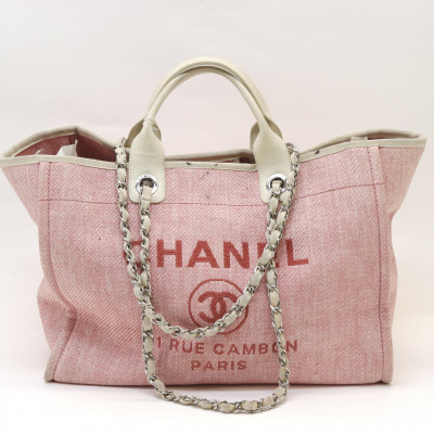 Image for Lot Chanel Deauville Tote