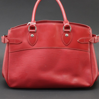 Louis Vuitton Red Epi Leather Passy