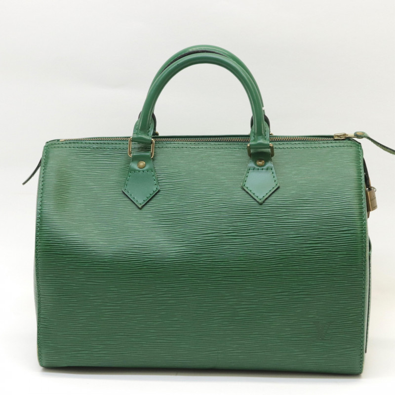Louis Vuitton Green Epi Leather Sppedy 30