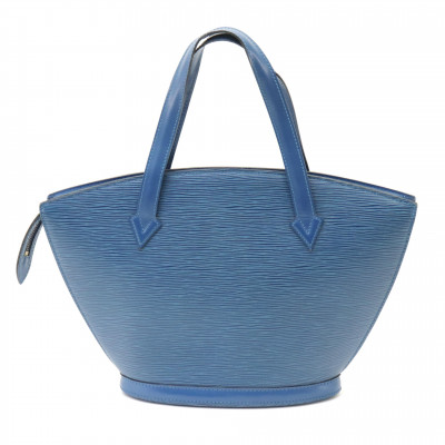 Image for Lot Louis Vuitton Blue Epi Leather St Jacques