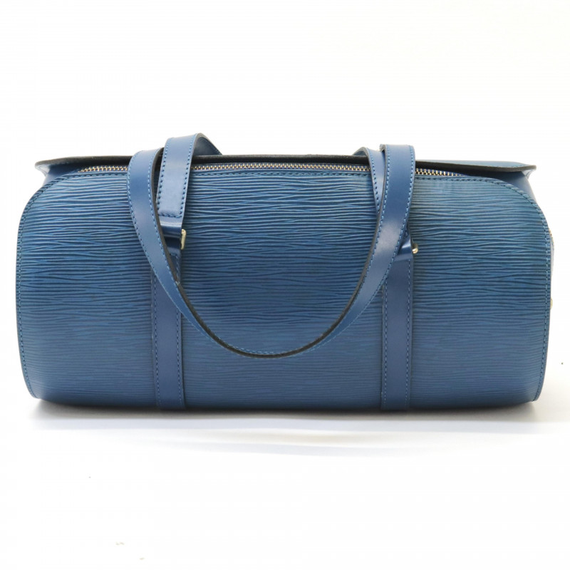 Louis Vuitton Blue Epi Leather Soufflot