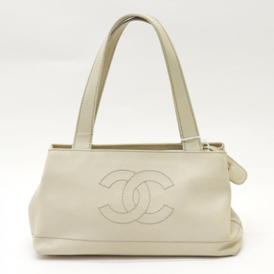 Image for Lot Chanel Zip Logo Shoulder Bag