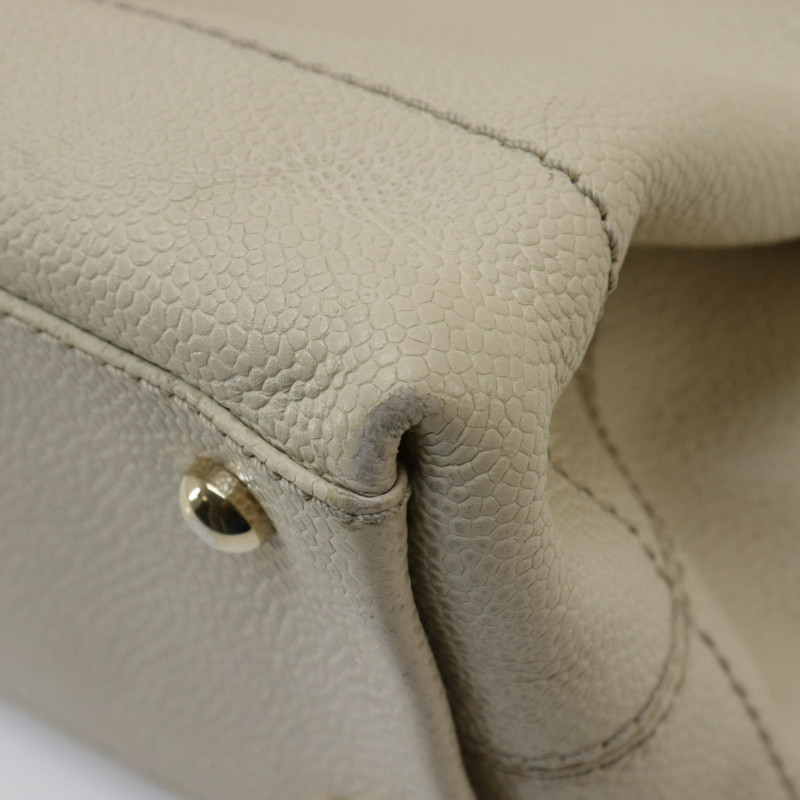 Chanel Zip Logo Shoulder Bag