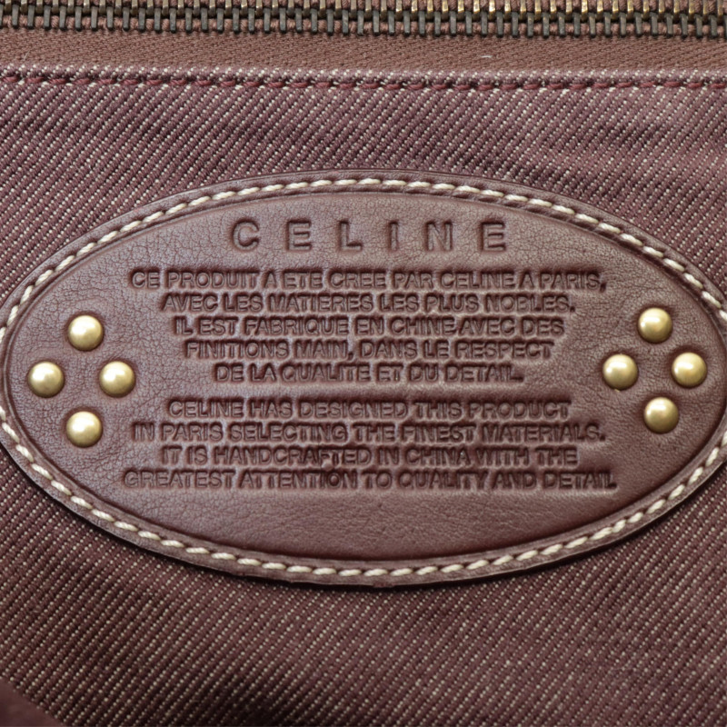 Celine Vintage Double Handle Flap