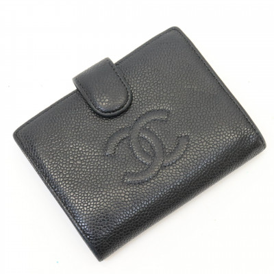 Image for Lot Chanel Front Logo Small Bifold Wallet