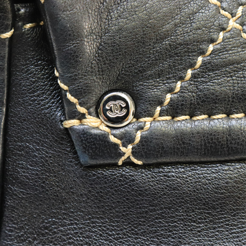 Chanel Front Logo Flap Bag