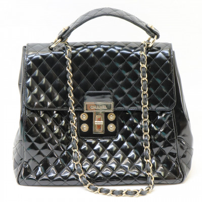 Image for Lot Chanel Top Handle Chain Bag
