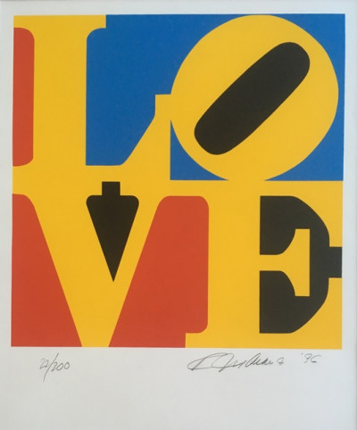Image for Lot Robert Indiana - The Book of Love