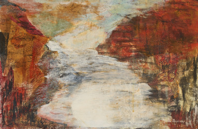 Image for Lot Yvette Davison - Untitled (Whitewater river)