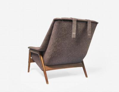 Folke Ohlsson for DUX - Chair and Ottoman Dux