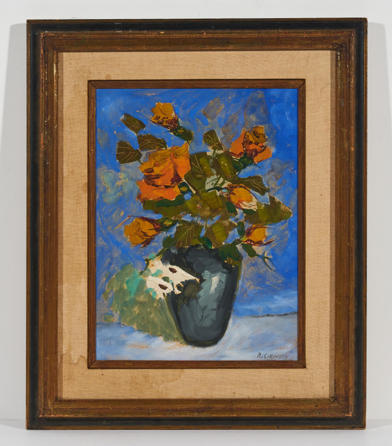 Nicolai Cikovsky - Flower Vase