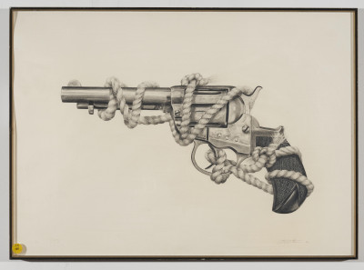 Scott Martin - Untitled (Revolver with Rope)