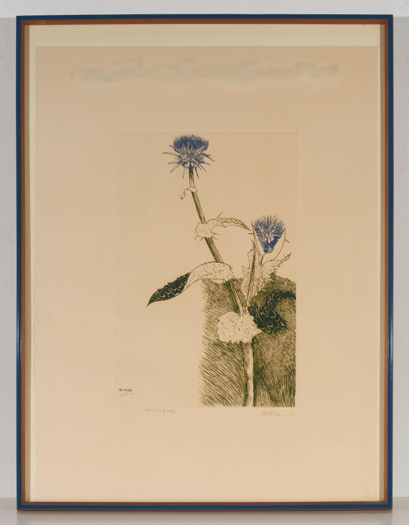 Leonard Baskin - Flowers