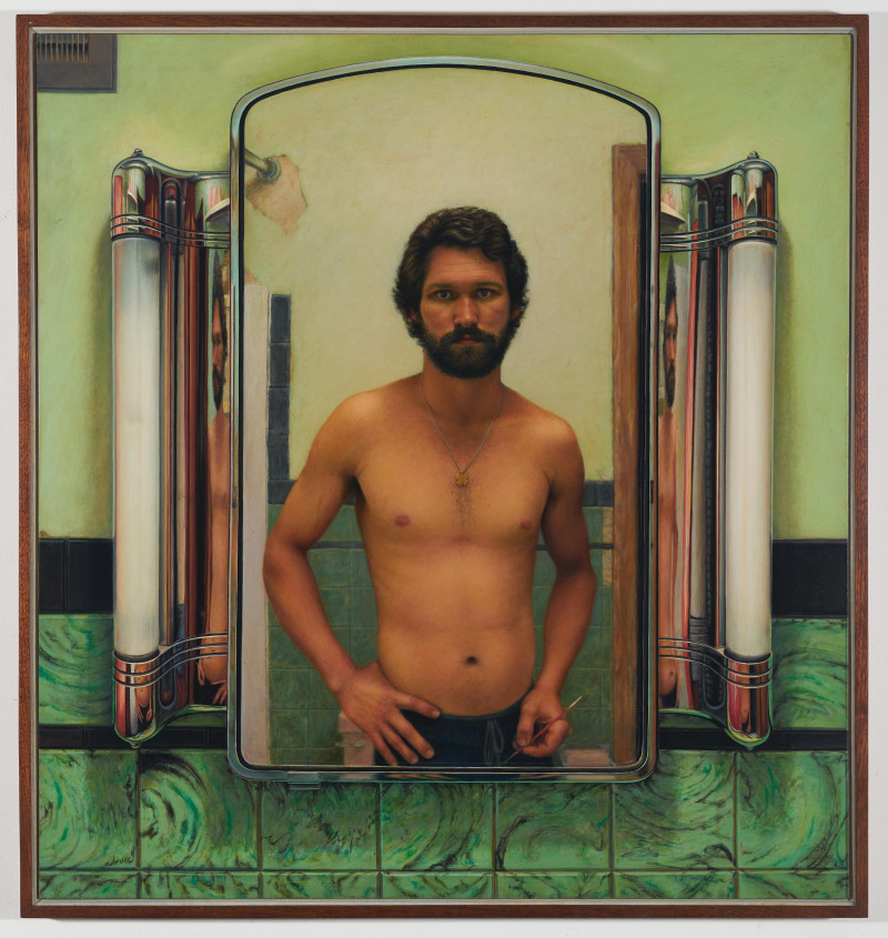 James McLear - Bathroom Self-Portrait