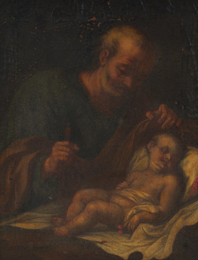 Image for Lot Anonymous - Untitled (St. Joseph and the Christ child)