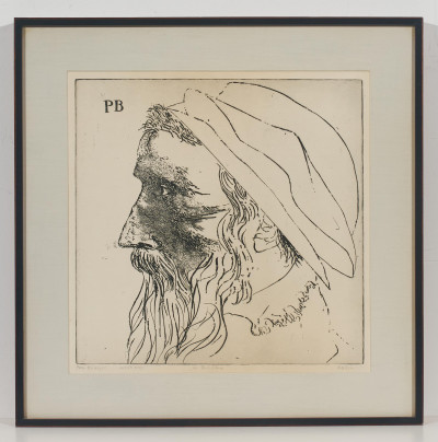 Leonard Baskin - Portrait of Peter Bruegel