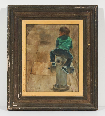 Gunnar Anderson - Untitled (Child on a fire hydrant)