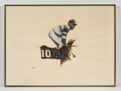 Charles Apt - Untitled (Jockey detail)