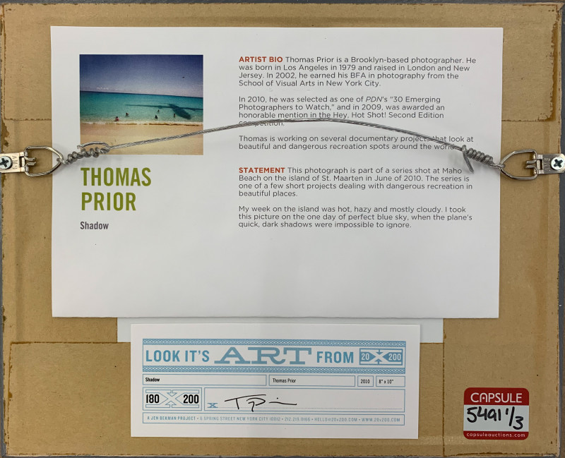 Thomas Prior - Group, three (3) Plane landing and beach chaos